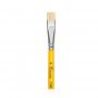 PINCEL CASSIA ESCOLAR 715C CHATO CERDAS BRANCAS